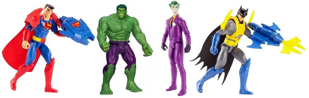 mattel-justice-league-figura-30-cm-superman-hulk-batman